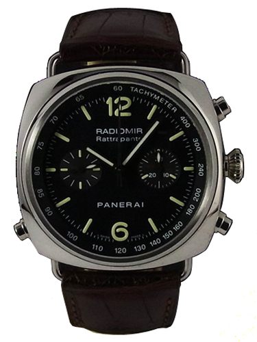 パネライ PANERAI ラジオミール ラトラパンテ PAM00214 クロノグラフ メンズ 腕時計 裏スケルトン 自動巻き ウォッチ Radiomir VLP 90208144