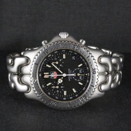 【美品】TAG HEUER 腕時計 クロノグラフ S39.306