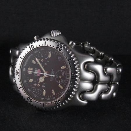 【美品】TAG HEUER 腕時計 クロノグラフ S39.306