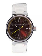 ルイヴィトン Q11310　タンブール GMT ブラウン 【美品】