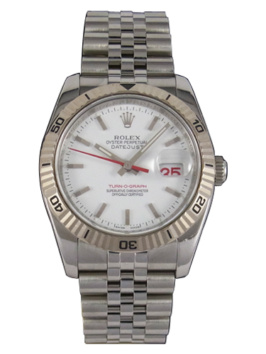 ロレックス ROLEX 116264 D番(2005年頃製造) ホワイト メンズ 腕時計